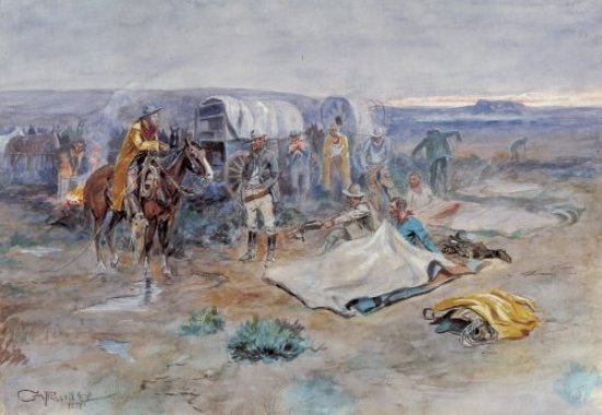 Calling The Horses Or Get Your Ropes — Charles Marion Russell