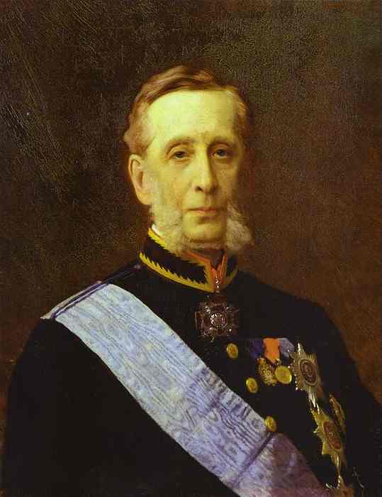 Portrait Of Piotr Valuyev — Ivan Nikolaevich Kramskoy