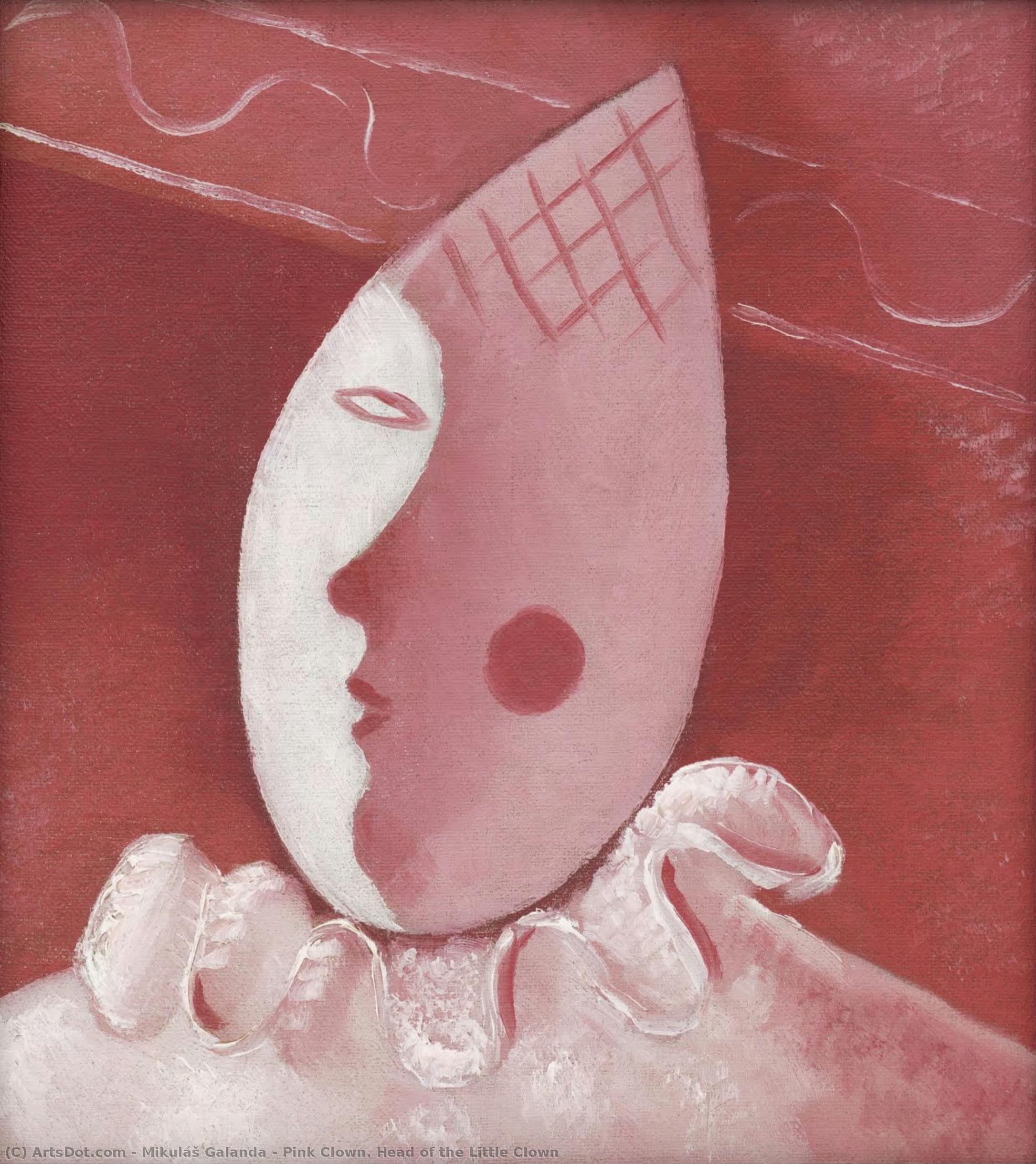Pink Clown. Head Of The Little Clown — Mikuláš Galanda