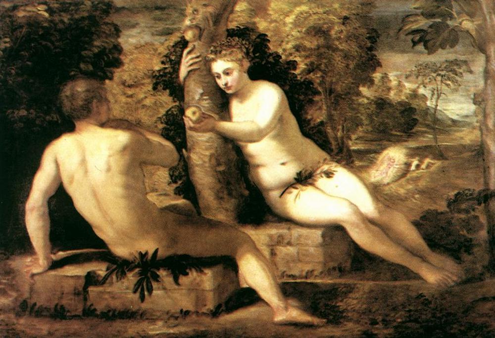 Adam And Eve — Jacopo Tintoretto