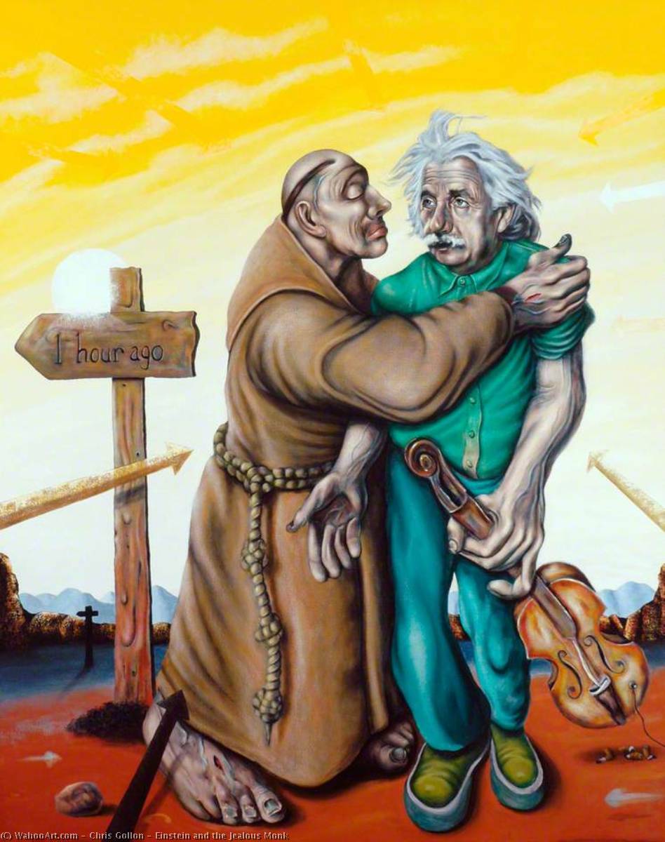 Einstein And The Jealous Monk — Chris Gollon