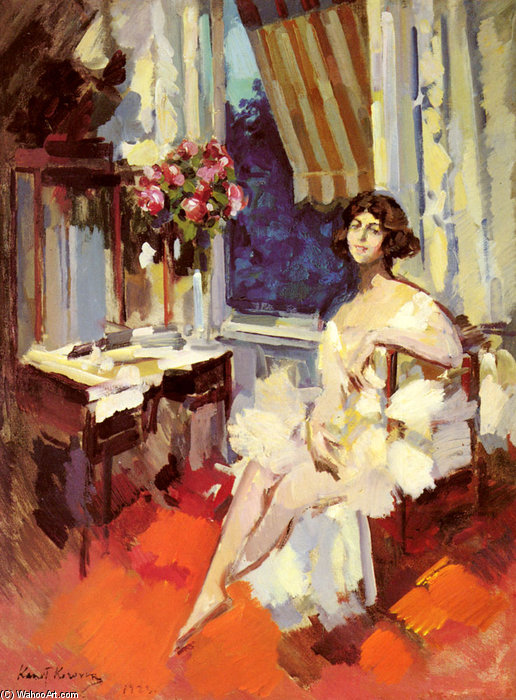 A Ballerina In Her Boudoir — Konstantin Alexeievitch Korovin