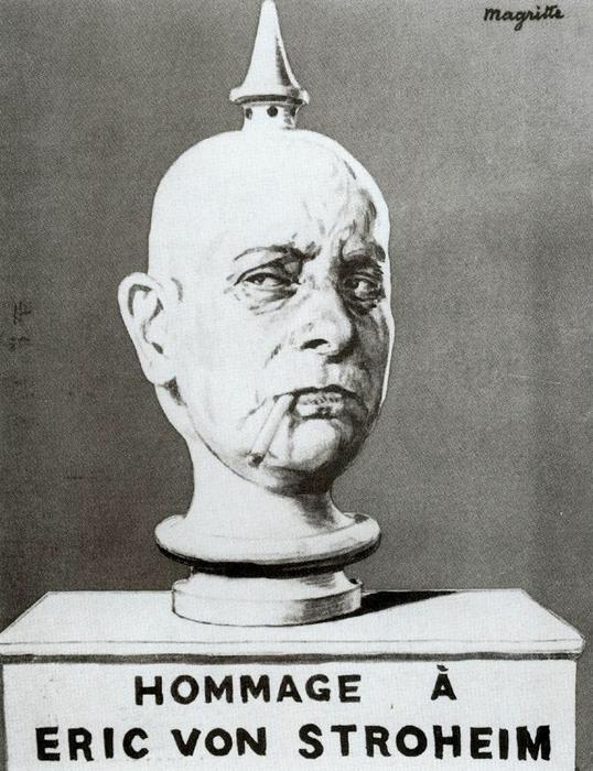 Hommage À Eric Von Stroheim — René Magritte