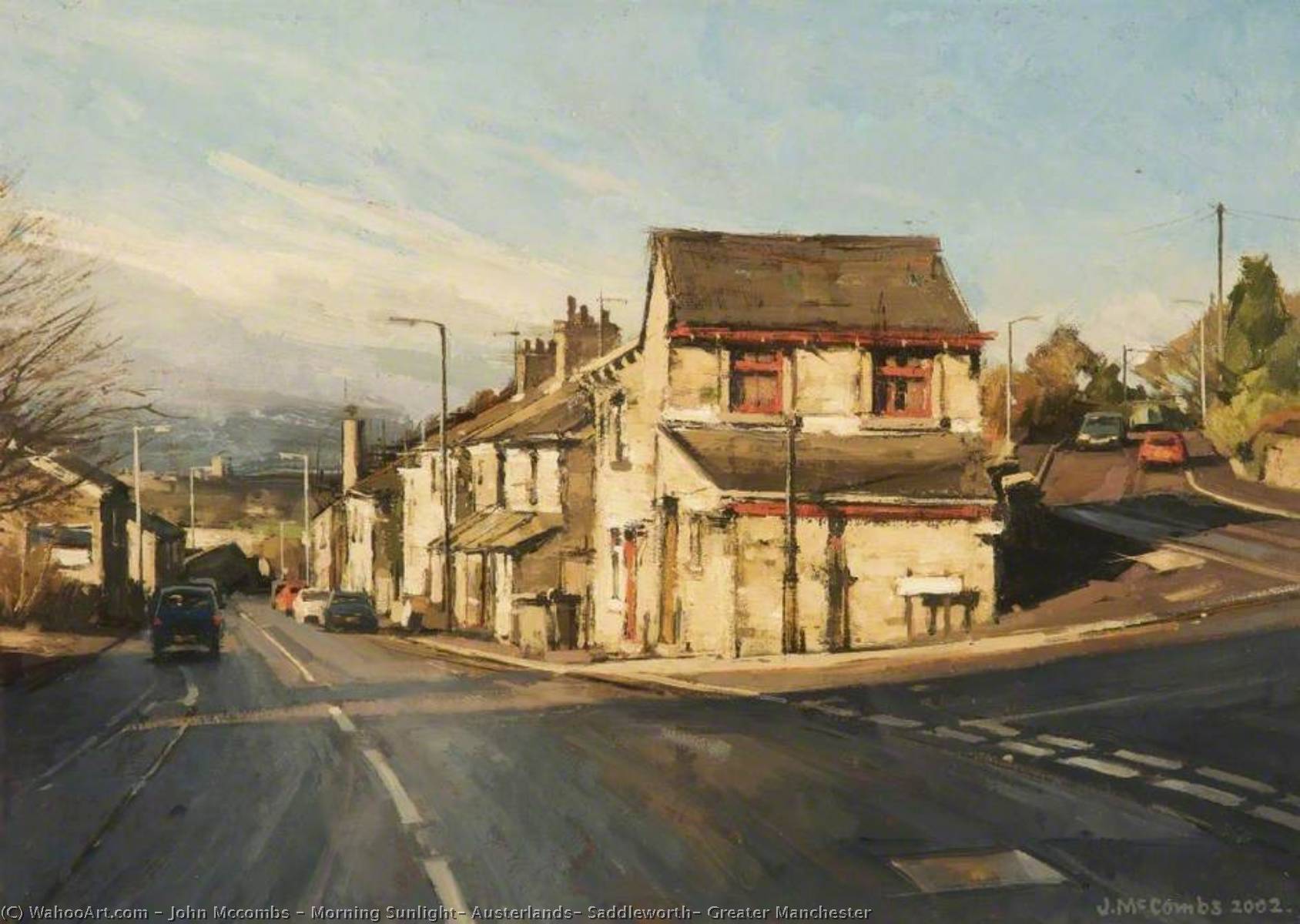 Morning Sunlight, Austerlands, Saddleworth, Greater Manchester — John Mccombs