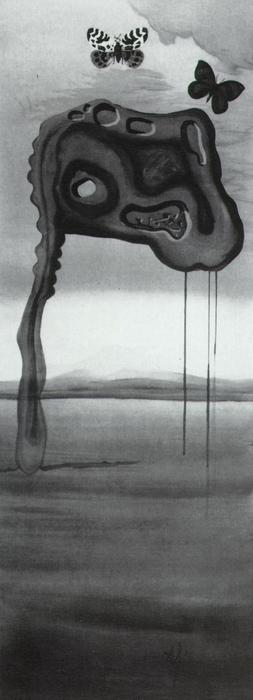 Untitled (surrealist Landscape) — Salvador Dalí