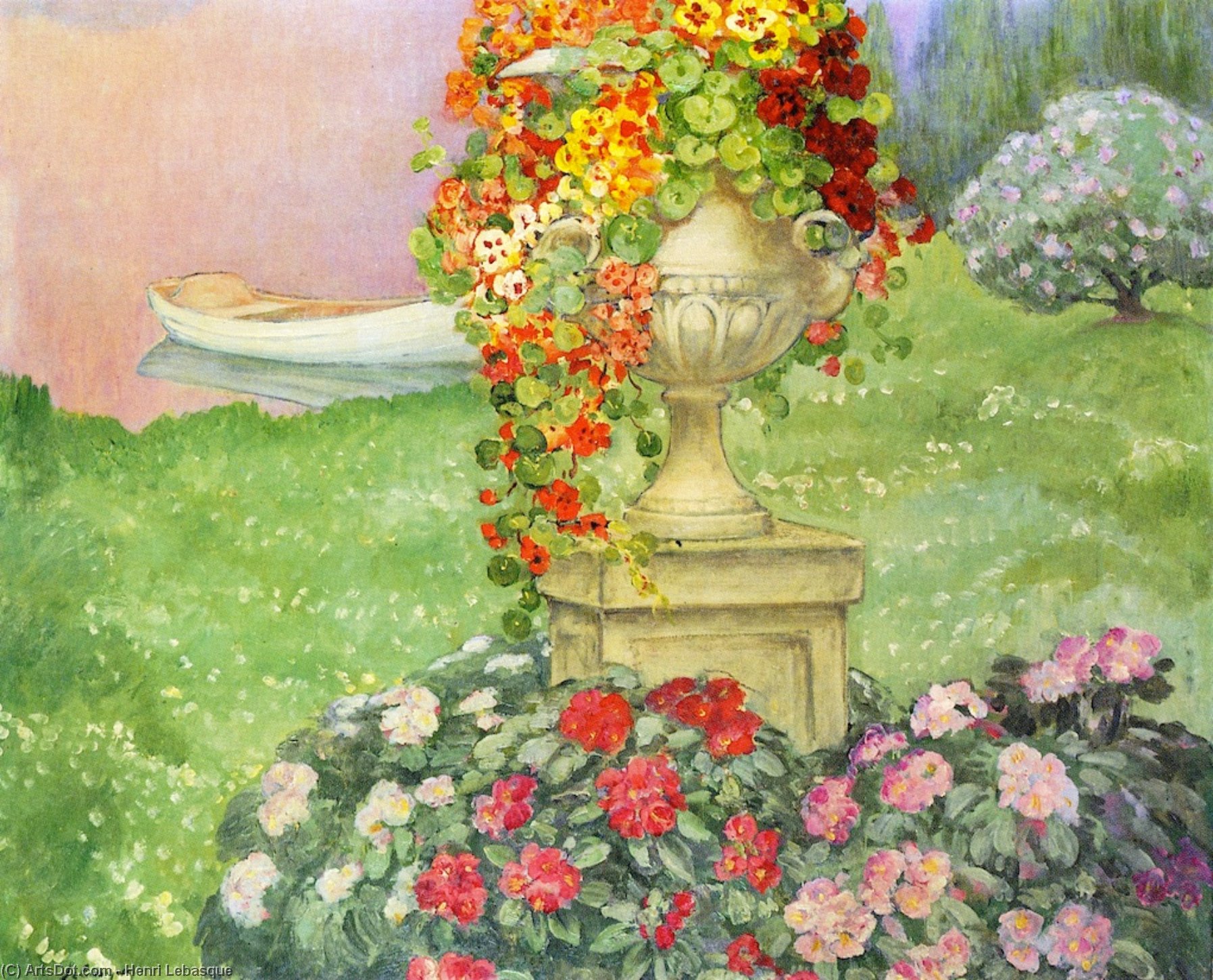 Garden With Urn — Лебаск