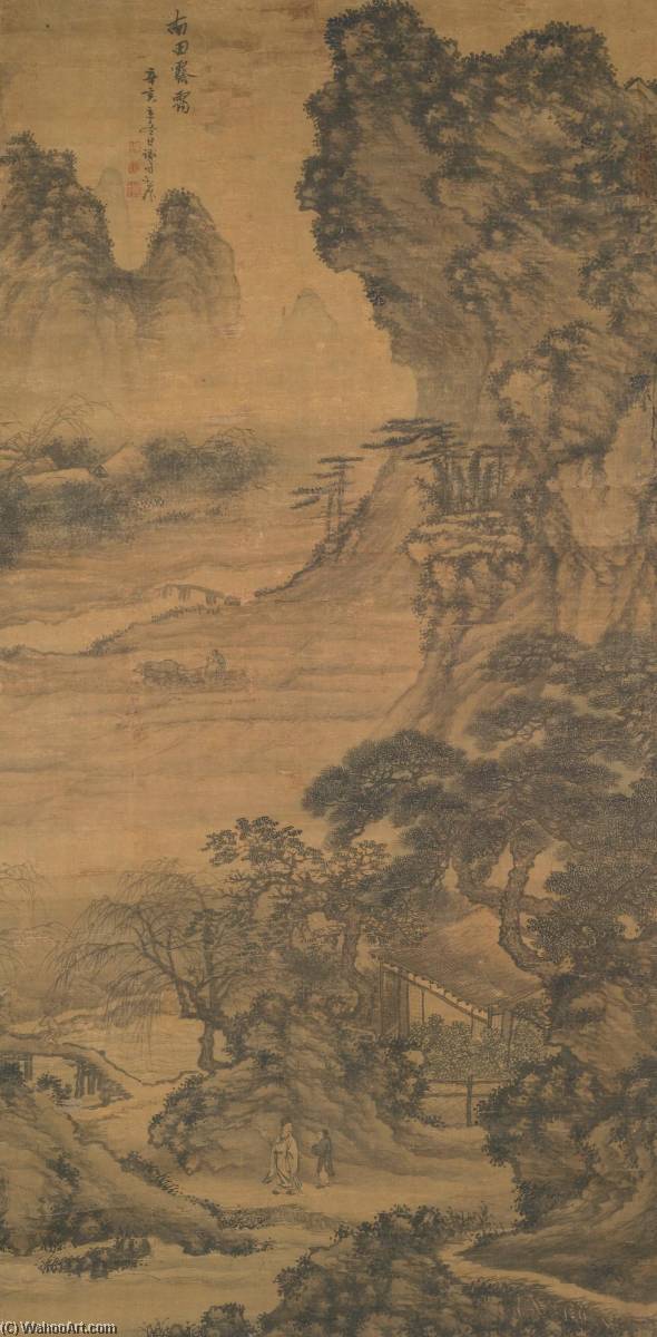 Landscape — Xie Shichen