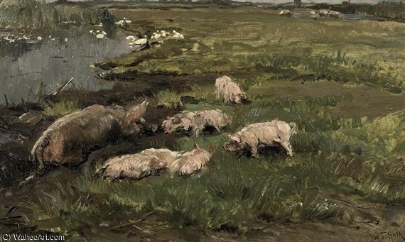 Pigs In The Mud — Johannes Frederik Hulk