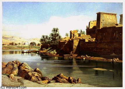 Temple Of Isis At Philae — Carl (friedrich Heinrich) Werner
