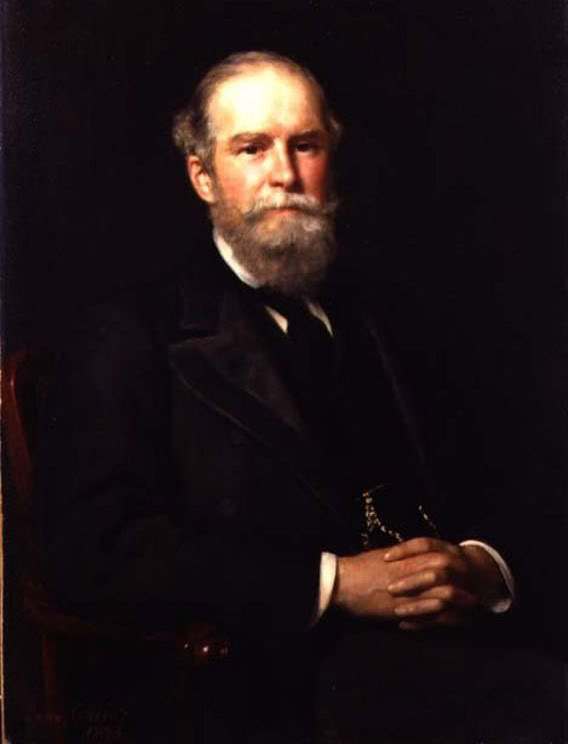 Portrait Of Sir John Lubbock, 1st Baron Avebury — John Maler Collier