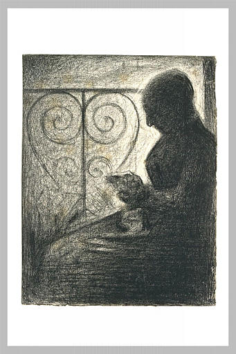 On The Balcony — Georges Seurat
