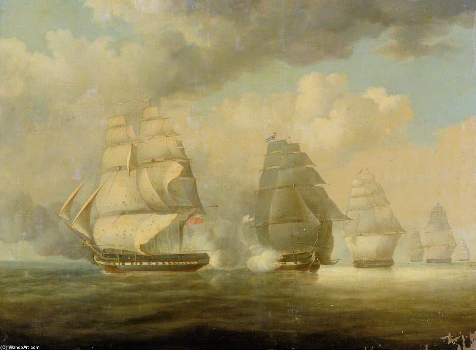Escape Of Hms ‘belvidera’ — William John Huggins