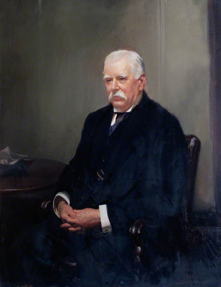 Sir Patrick Manson (1844–1922), Investigator Of Tropical Diseases (after W. B. Webster) — Harry Herman Salomon