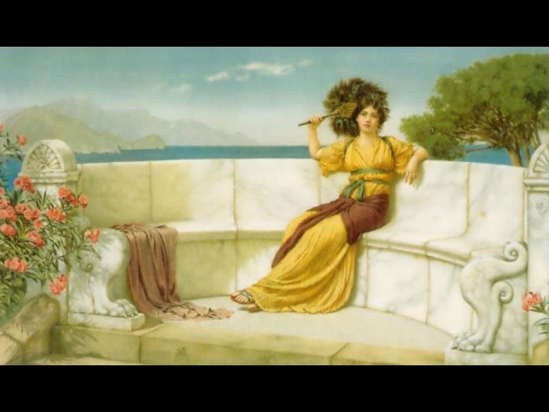 In The Prime Of The Summer Time — R.b.a John William Godward