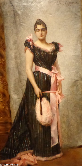Portrait Of The Artist's Wife — Léon François Comerre