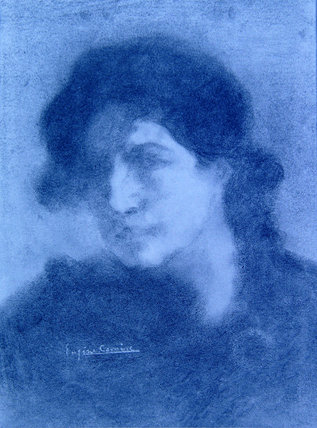 Portrait Of A Woman — Eugène Anatole Carrière