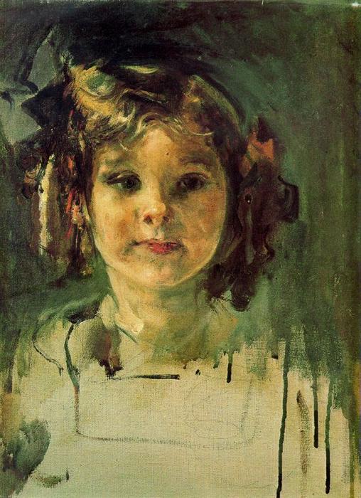 Marisa, Granddaughter Of The Artist — Ignacio Pinazo Camarlench