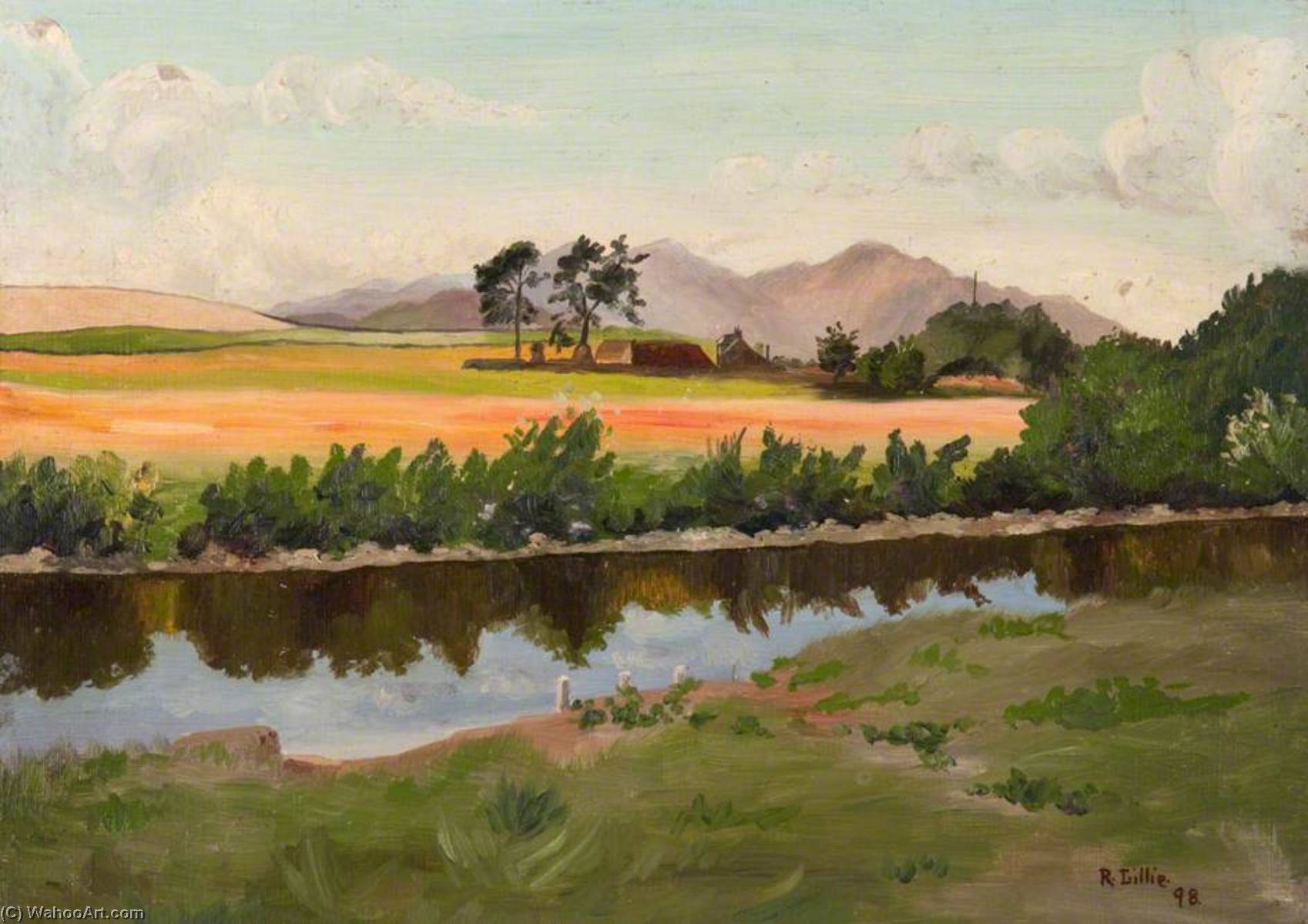 Comrie Hills From Crieff — Robert Lillie
