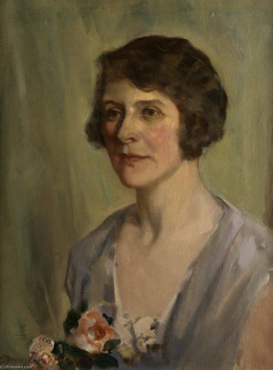 The Artist's Wife, Beatrice Elizabeth Ramsay, Née Hewat (d.1959) — David Prophet Ramsay