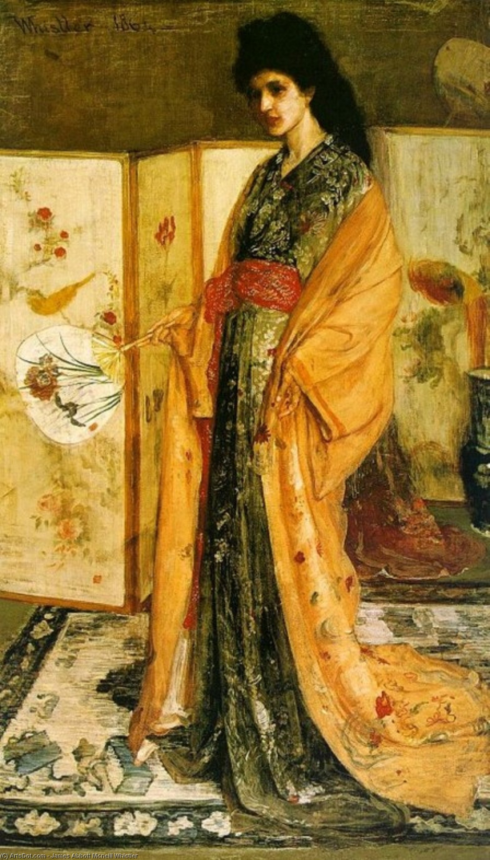 Rosa Y Plata. La Princesa De La Tierra De La Porcelana — James Abbott Mcneill Whistler