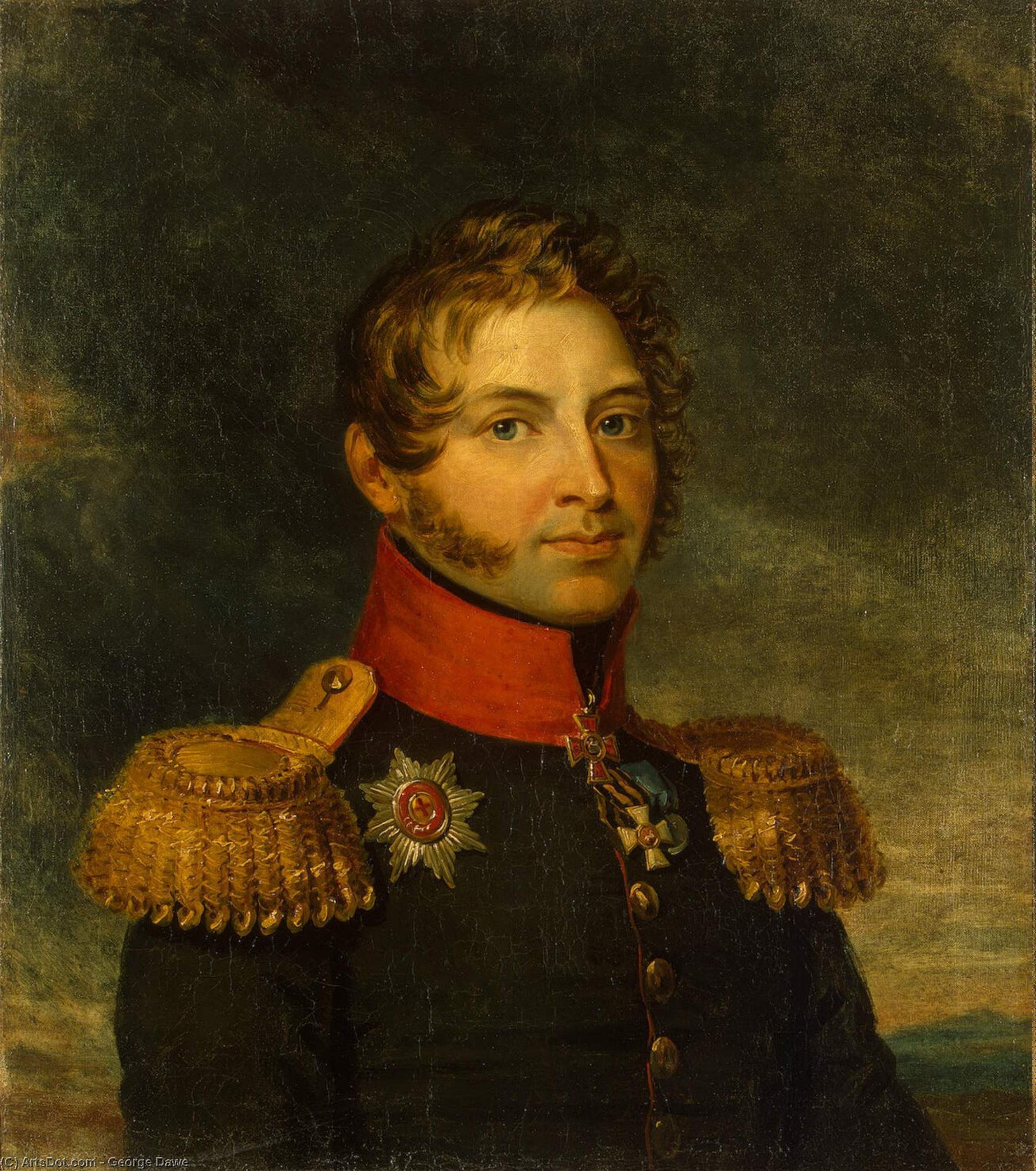 Portrait Of Alexander P. Kutuzov — George Dawe