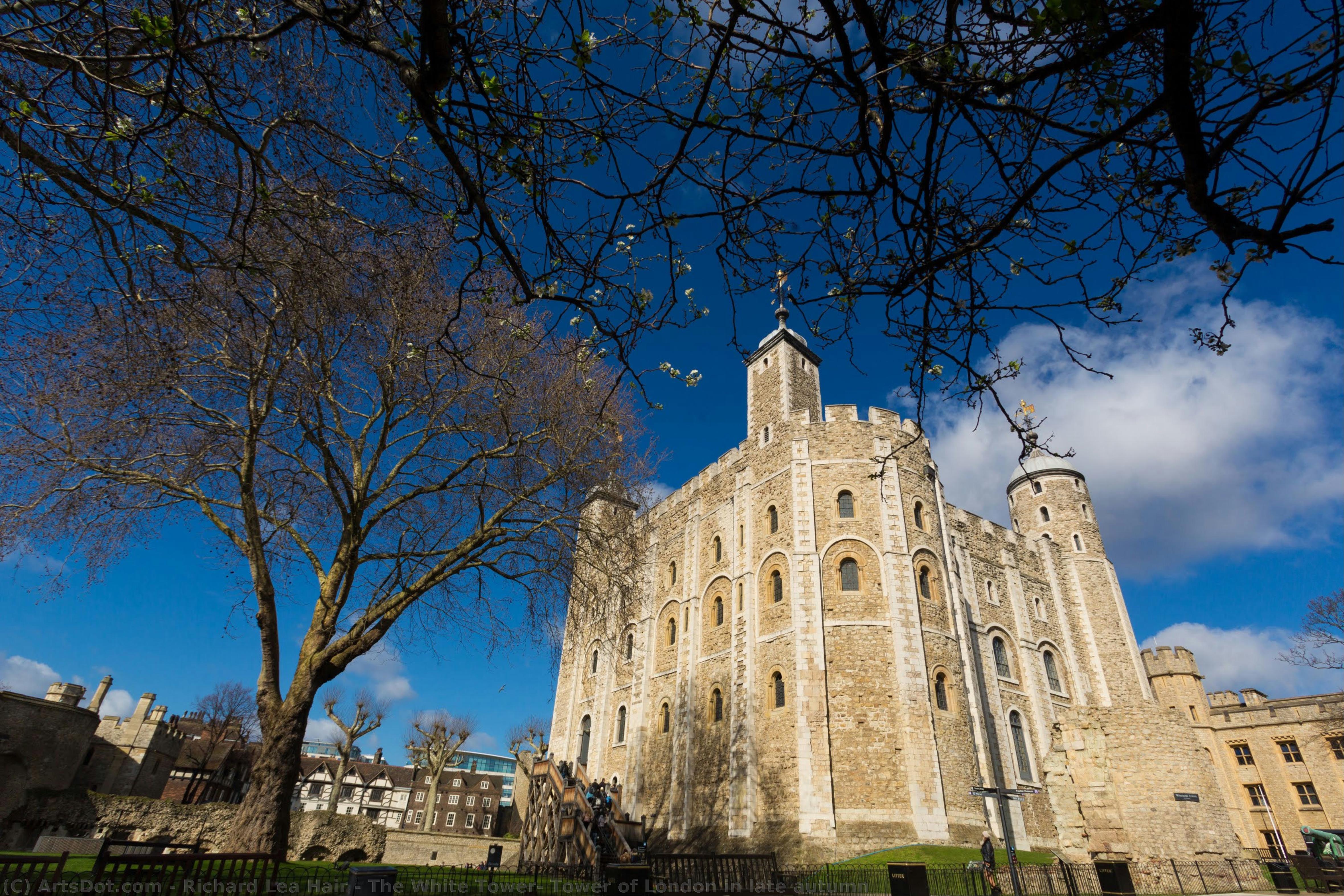 The White Tower, Tower Of London In Late Autumn — Richard Lea-hair