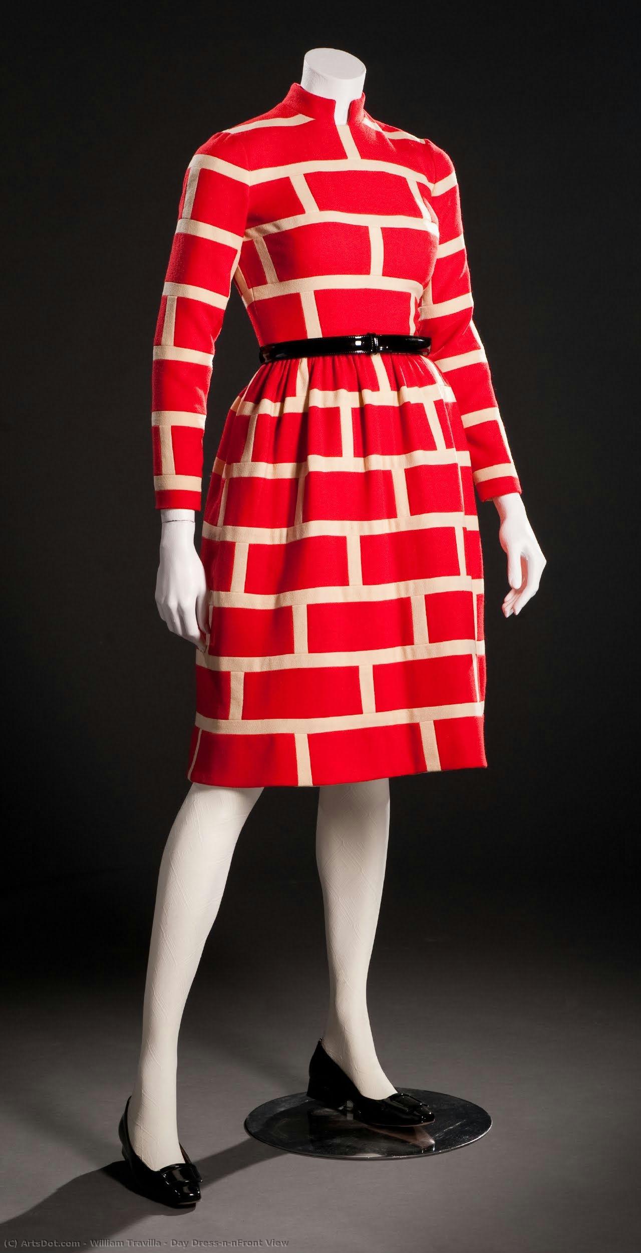 Day Dress\n\nfront View — William Travilla