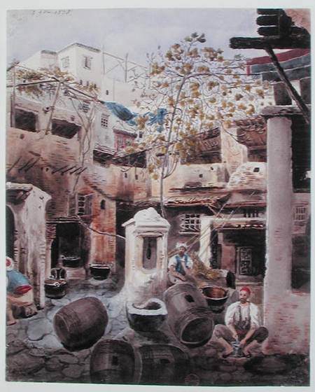 A Dyeworks, Rue Du Divan Algiers. — Theodore Leblanc