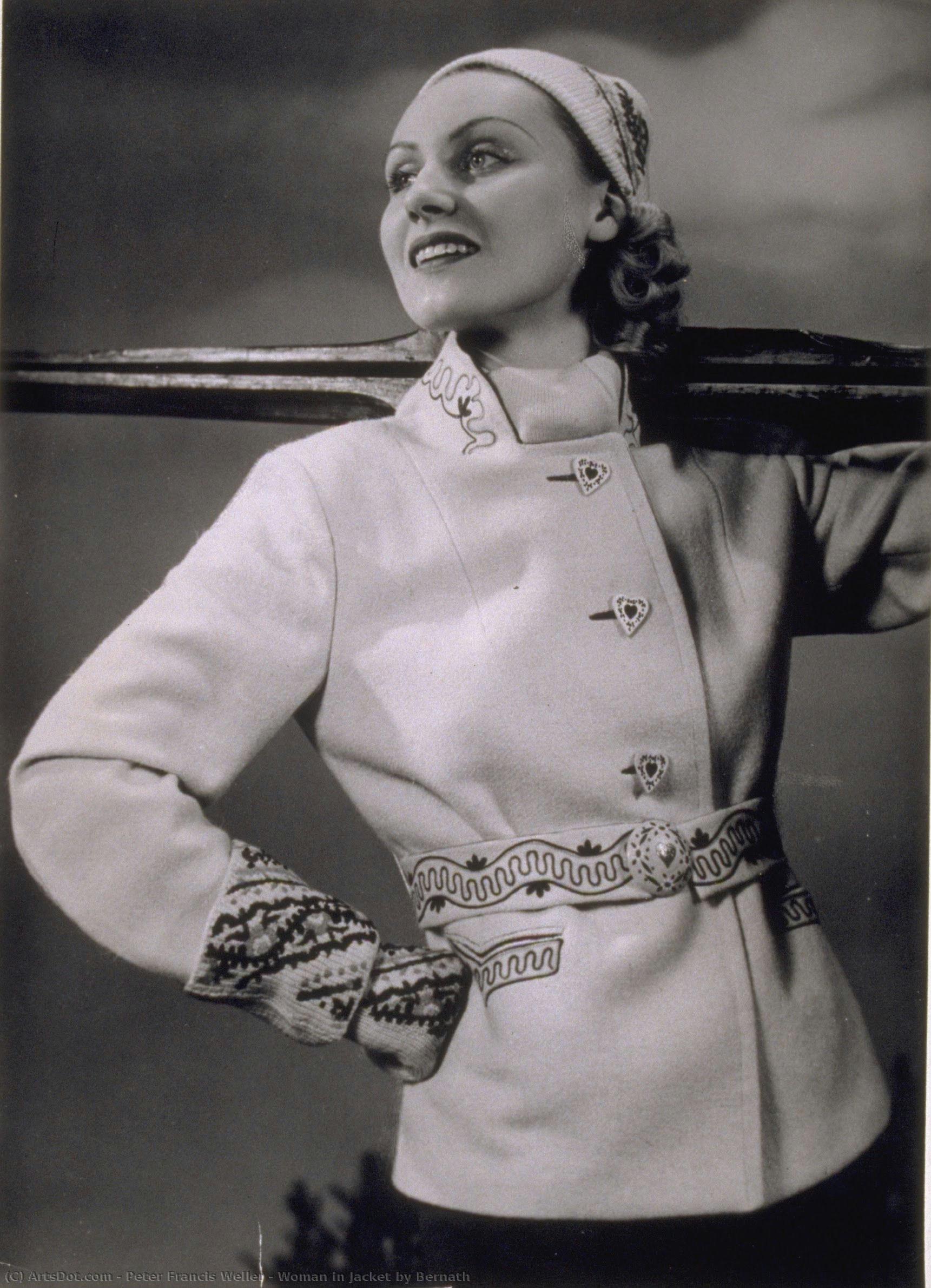 Woman In Jacket By Bernath — Peter Francis Weller