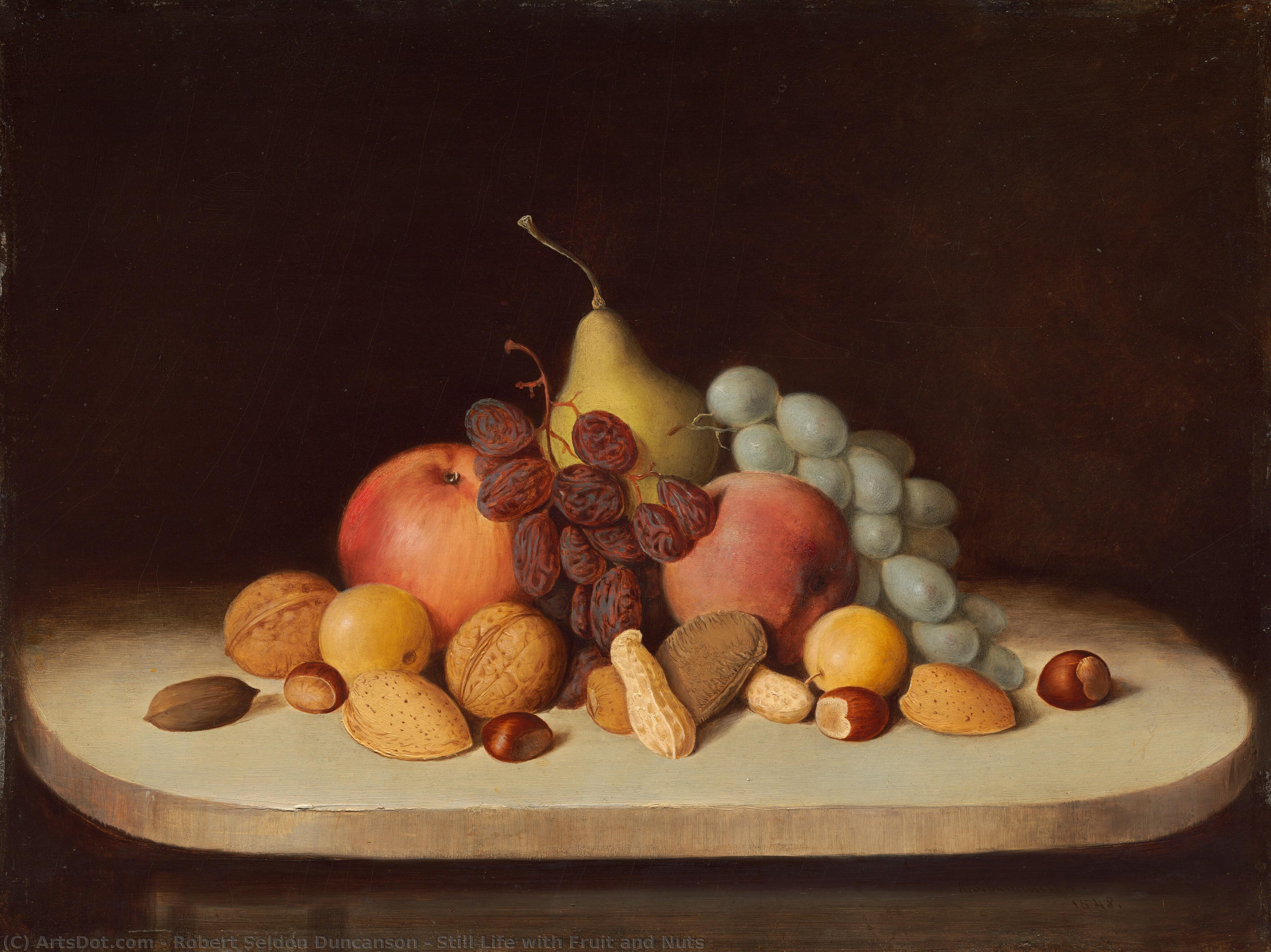 Still Life With Fruit And Nuts — Роберт Сельдон Данкасон