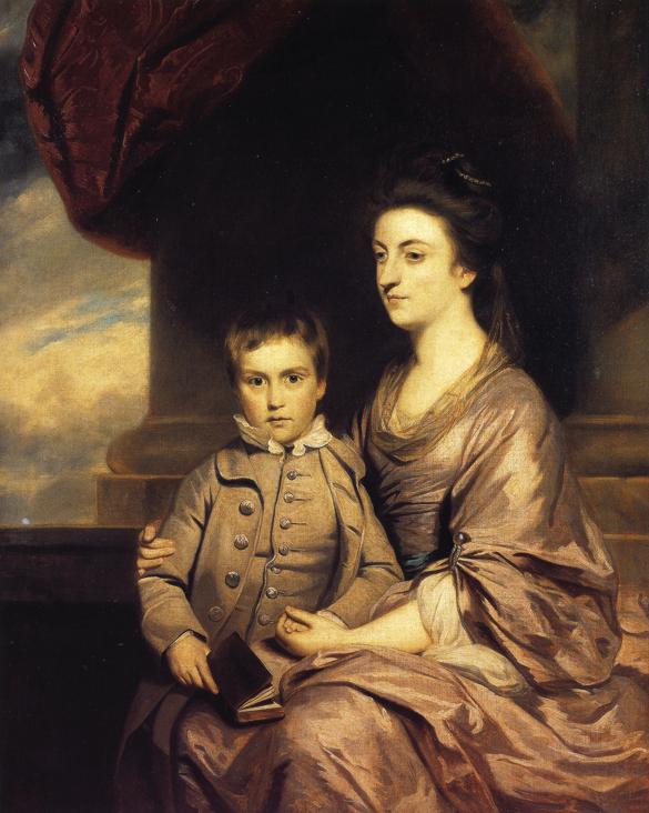 Elizabeth, Countess Of Pembroke And Her Son — Sir Joshua Reynolds