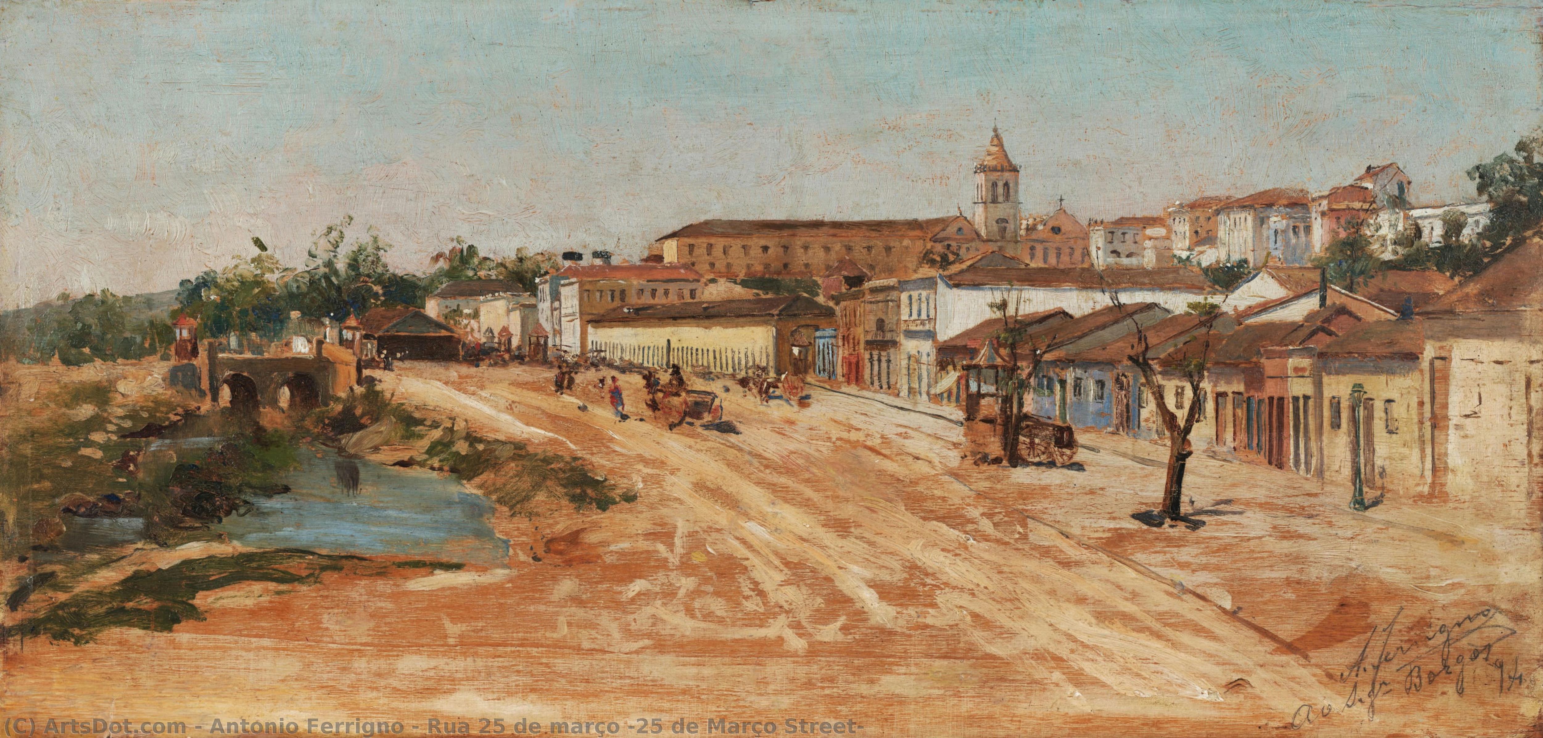Rua 25 De Março [25 De Março Street] — Antonio Ferrigno