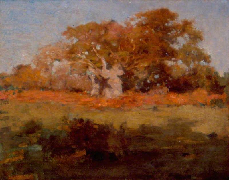 Autumn Trees — Théodore Roussel