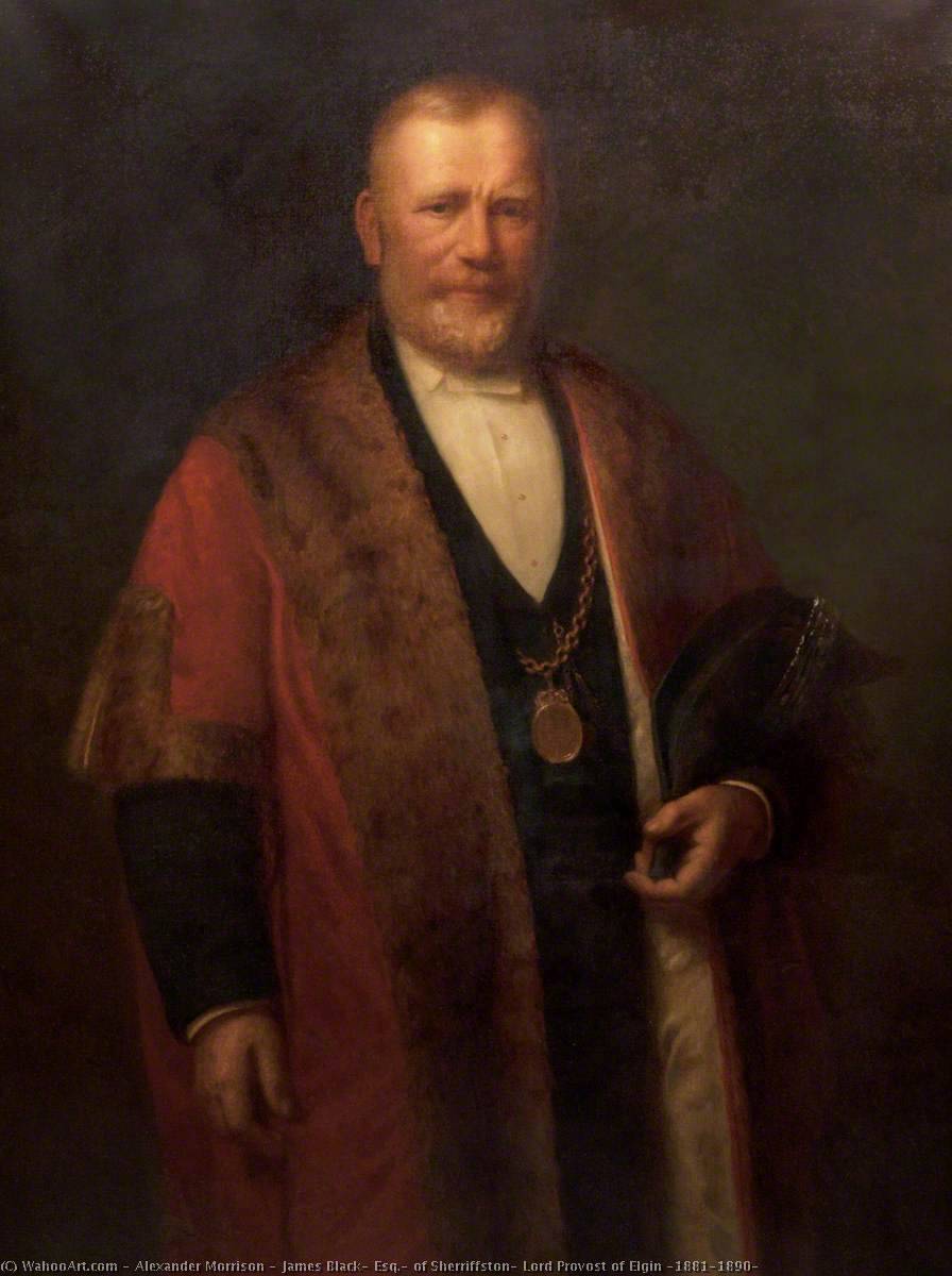 James Black, Esq., Of Sherriffston, Lord Provost Of Elgin (1881–1890) — Alexander Morrison
