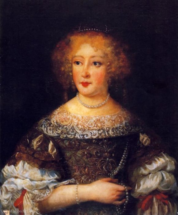Portrait Of Queen Eleonora Wiśniowiecka. — Sebastiano Bombelli
