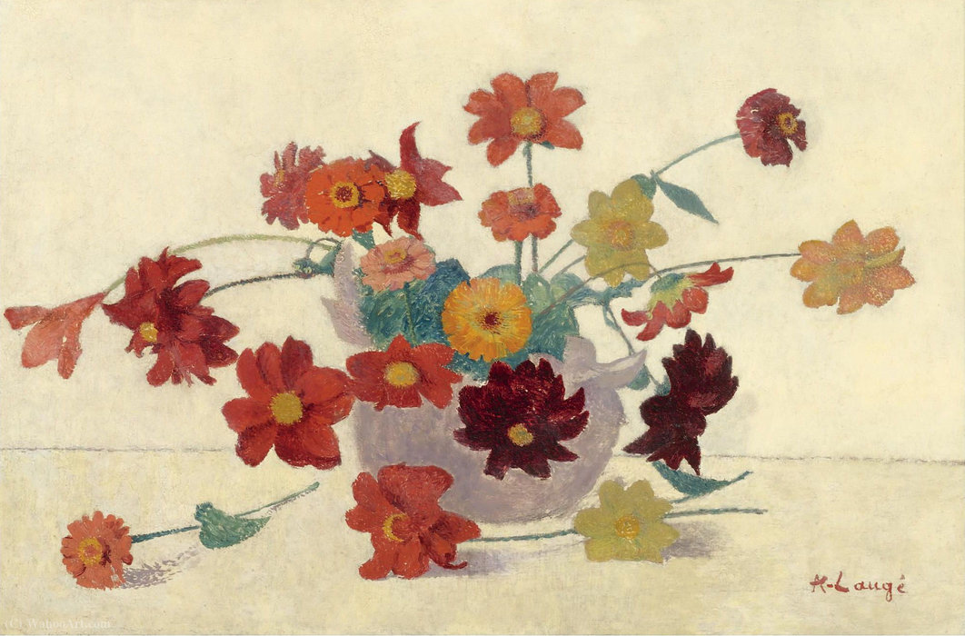 Bouquet Of Flowers, (1907) — Achille Laugé