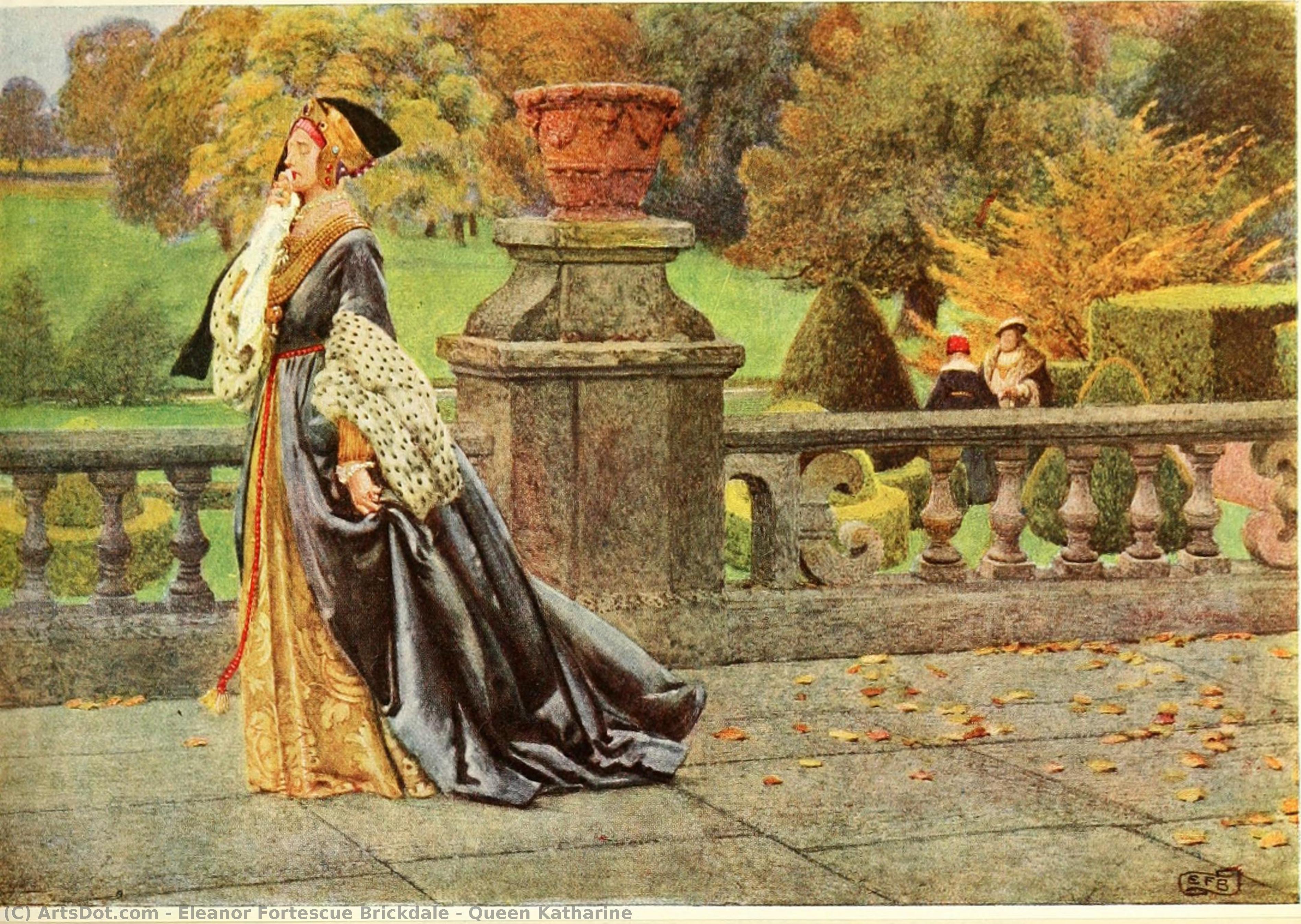 Queen Katharine — Eleanor Fortescue Brickdale