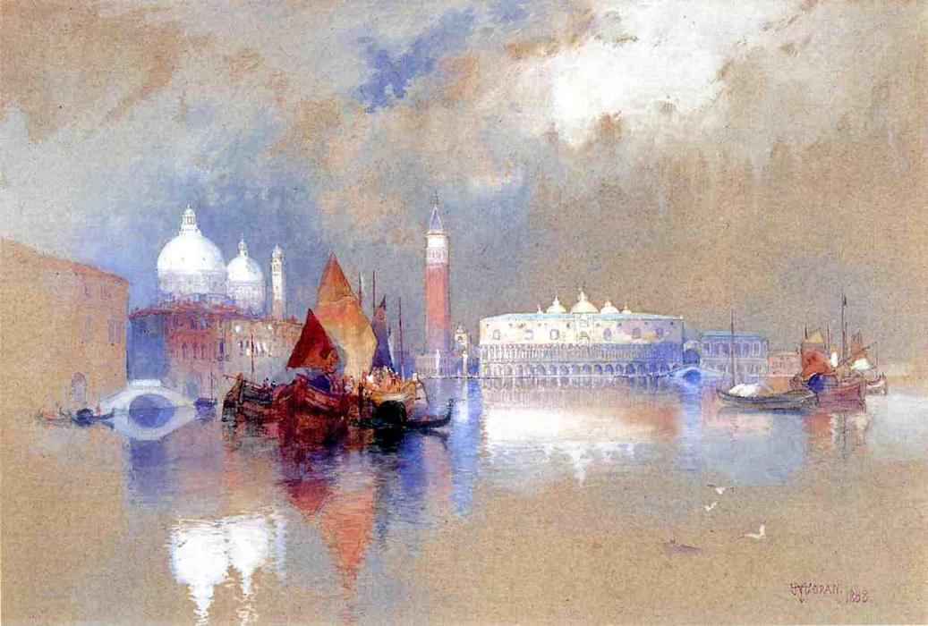 View Of Venice — Thomas Moran