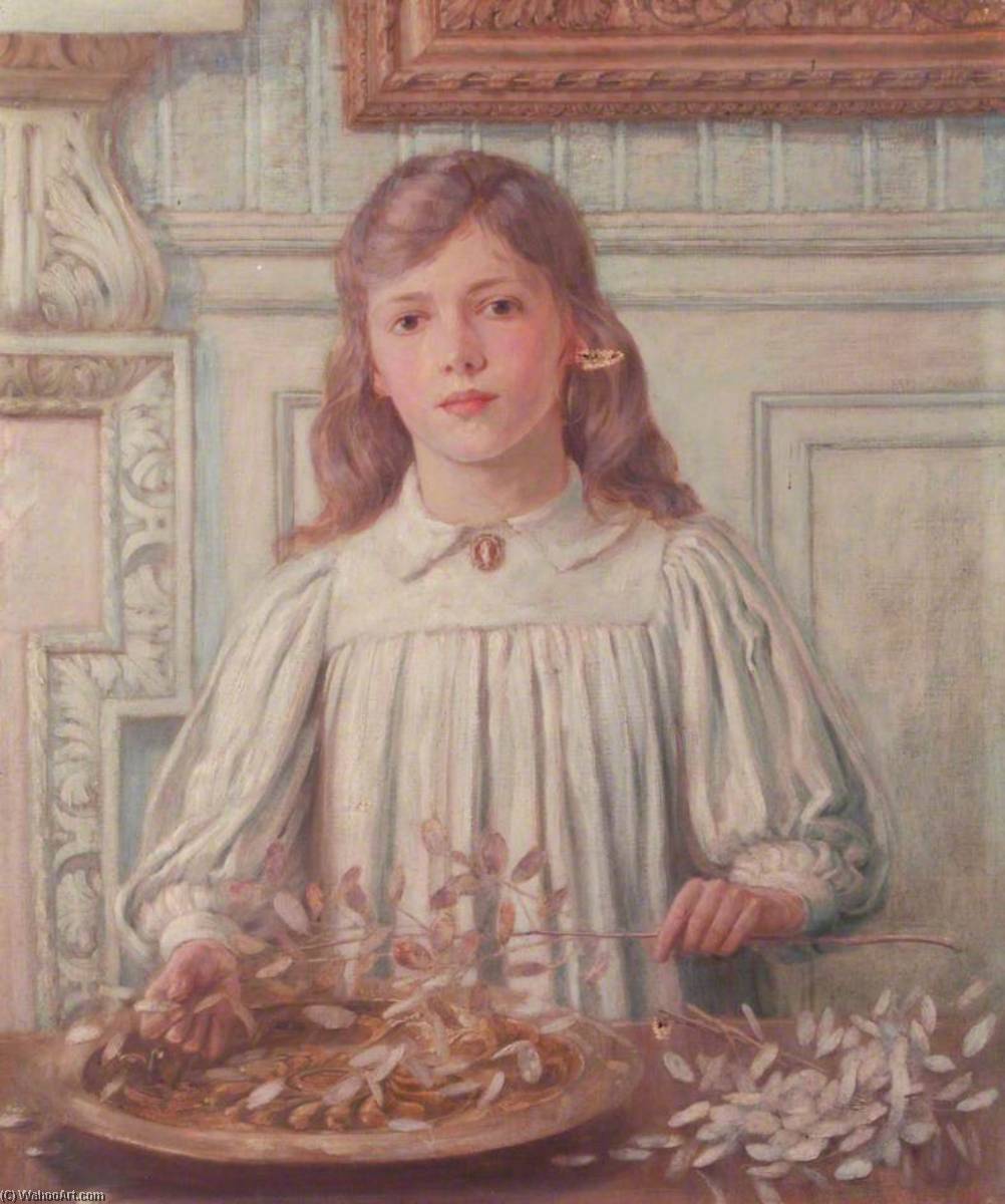 Portrait Of A Girl With Honesty — William Herbert Allen