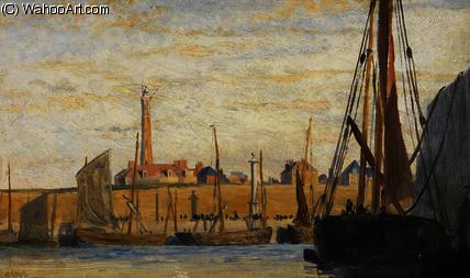 A Continental Harbour — William Lionel Wyllie