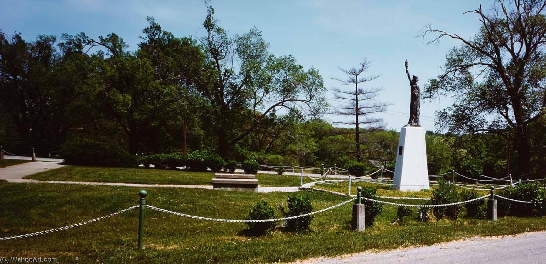 Statue Of Liberty, Marshall, Missouri, From The Portfolio Statues Of Liberty — Arthur Taussig