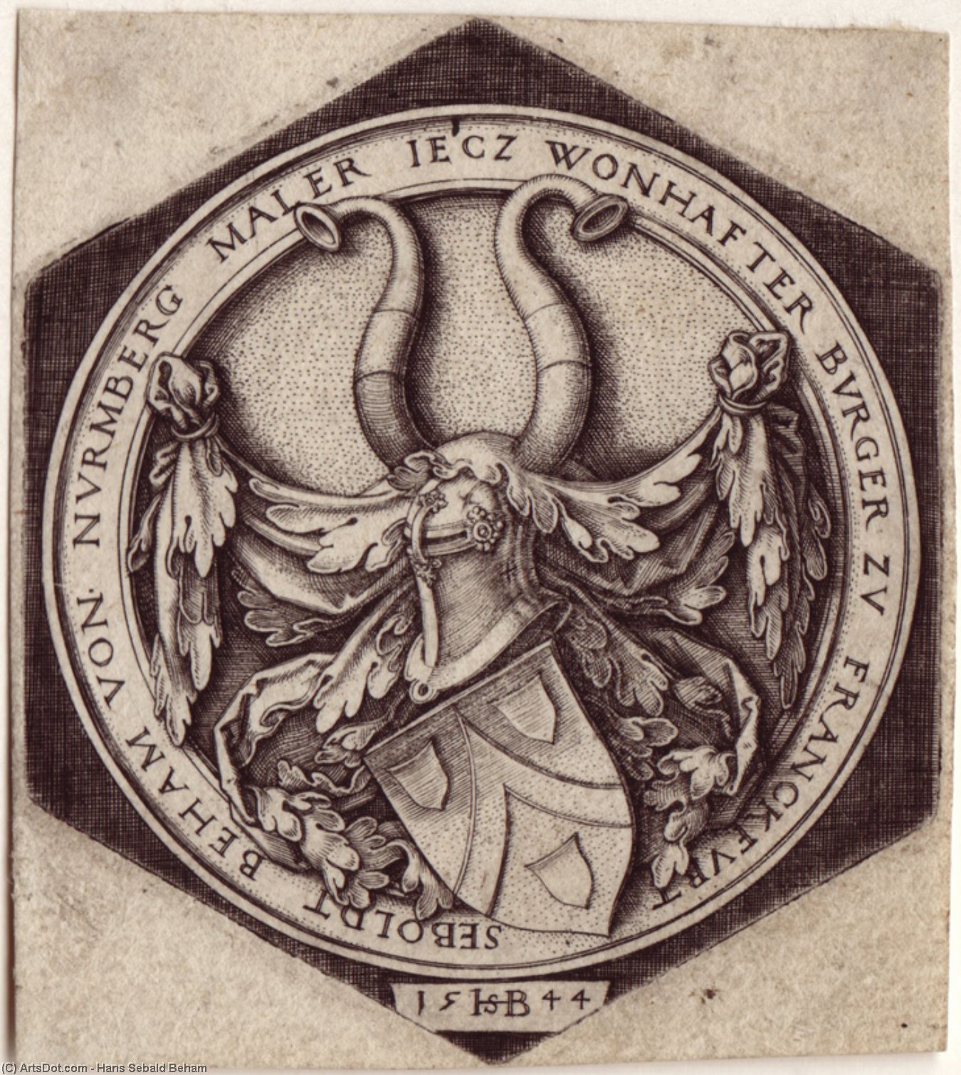 Coat Of Arms — Hans Sebald Beham