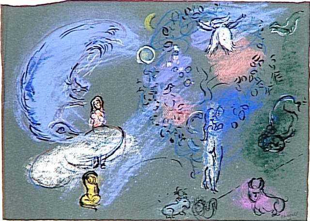 Der Garten Von Eden — Marc Chagall