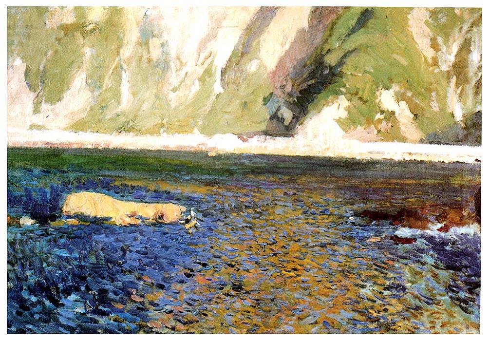Coast At San Sebastian — Joaquín Sorolla Y Bastida