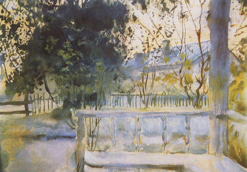 White Night. Sergievo — Konstantin Andreevic Somov