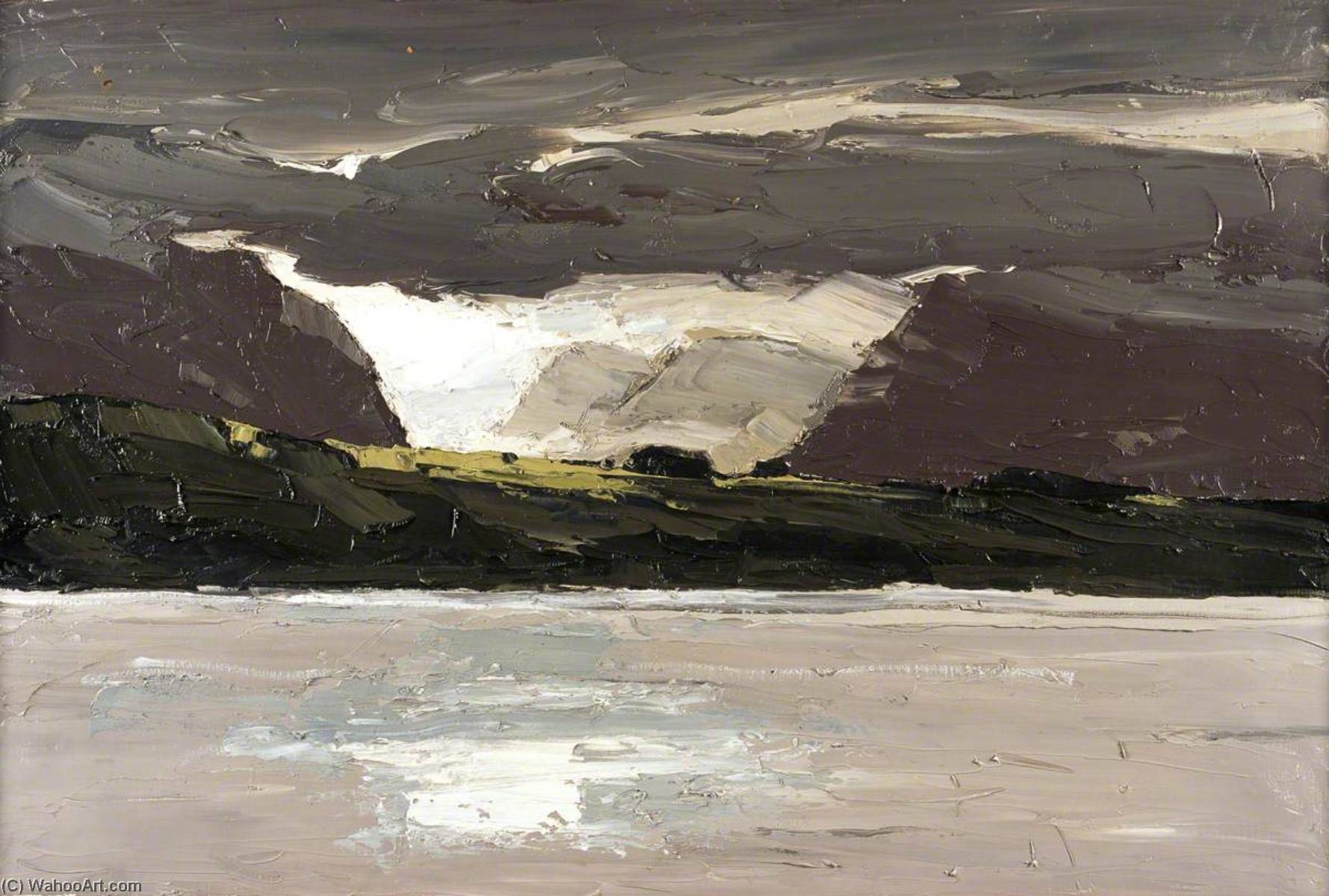 Across The Water — John Kyffin Williams