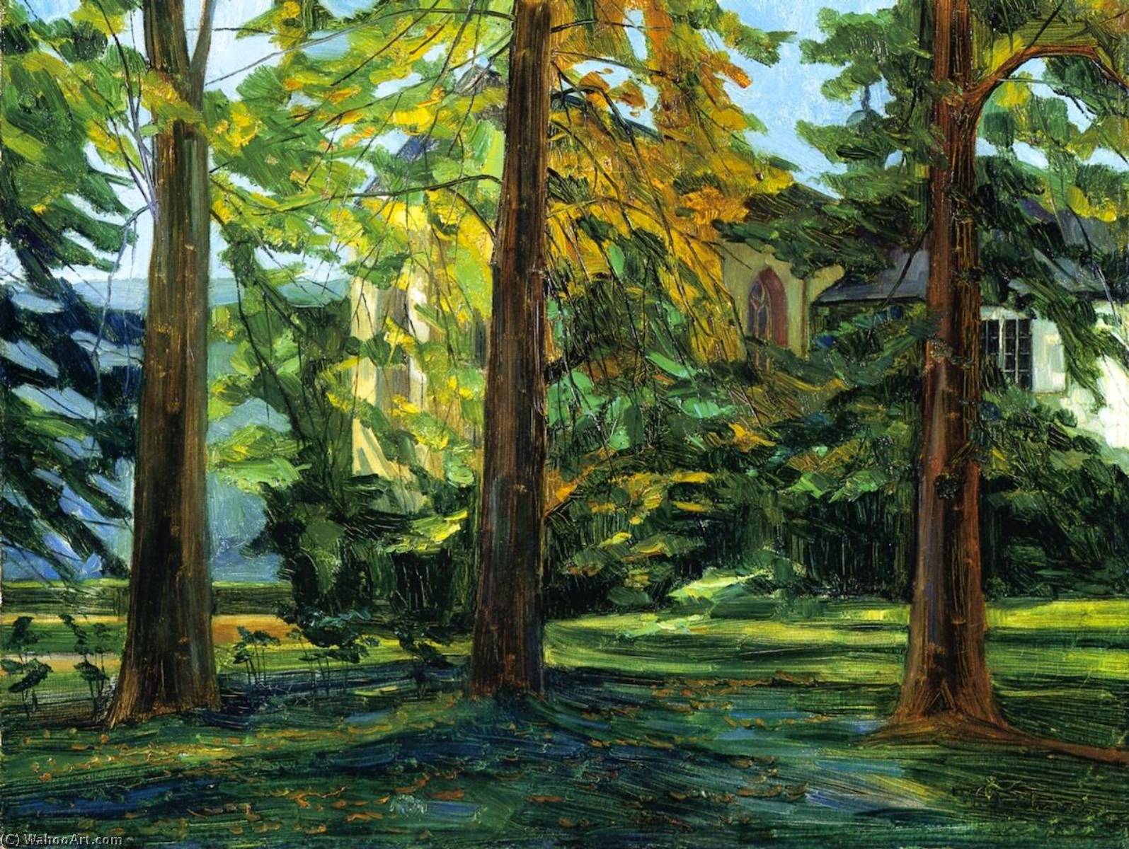 Kapelle Im Stift Newburg Am Neckar — Wilhelm Trübner