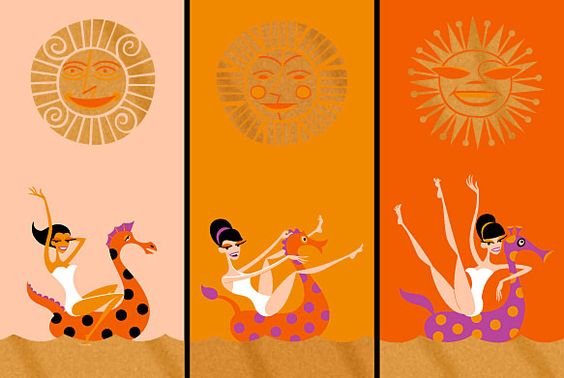 Three Suns — Josh Agle