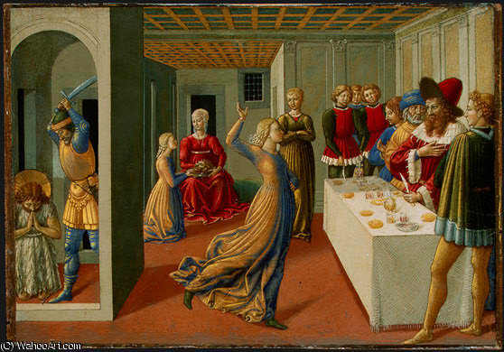 Gozzoli The Dance Of Salome — Benozzo Gozzoli