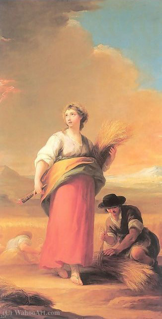 Allegory Of Summer — Mariano Salvador Maella Pérez
